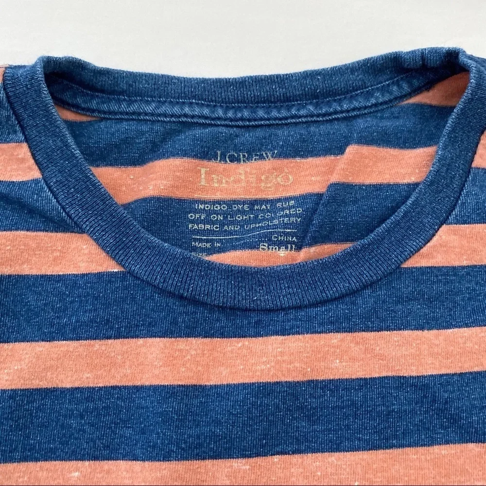 J. Crew Striped Pocket Tee